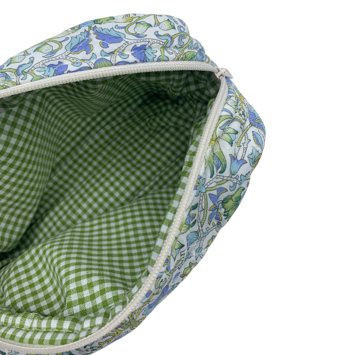 Flora Makeup Taske - Liberty Lodden/ Green Blue