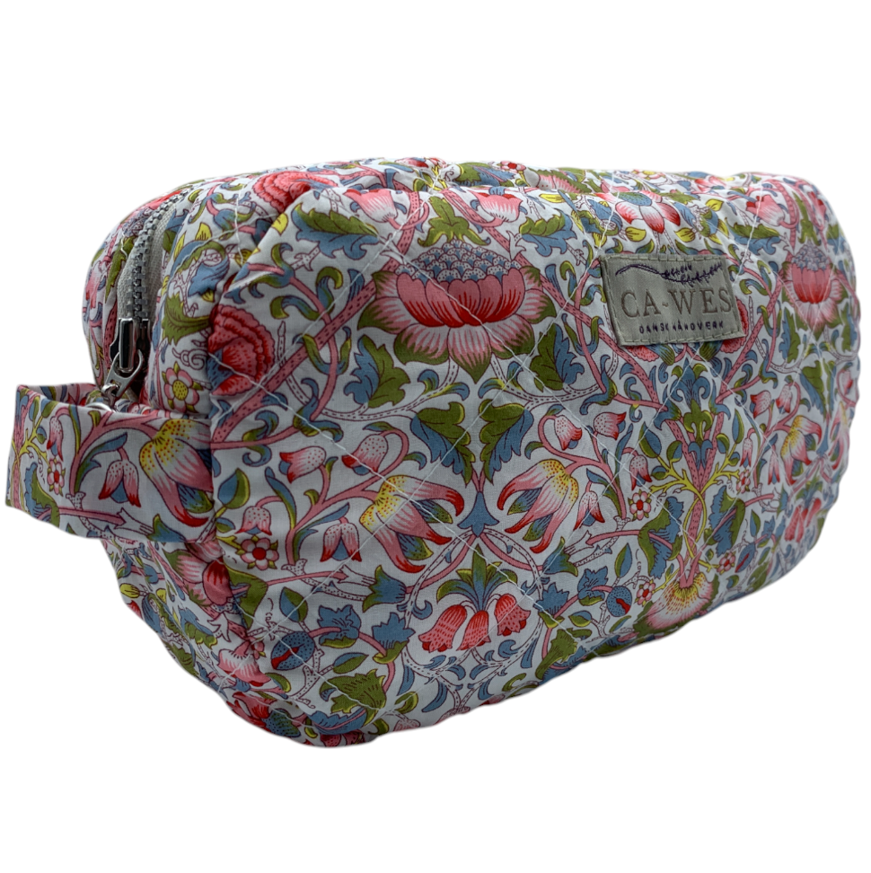 Flora Makeup taske - Liberty Lodden/ Pink