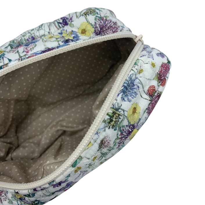 Flora Makeup Taske - Liberty Wild Flowers/ White