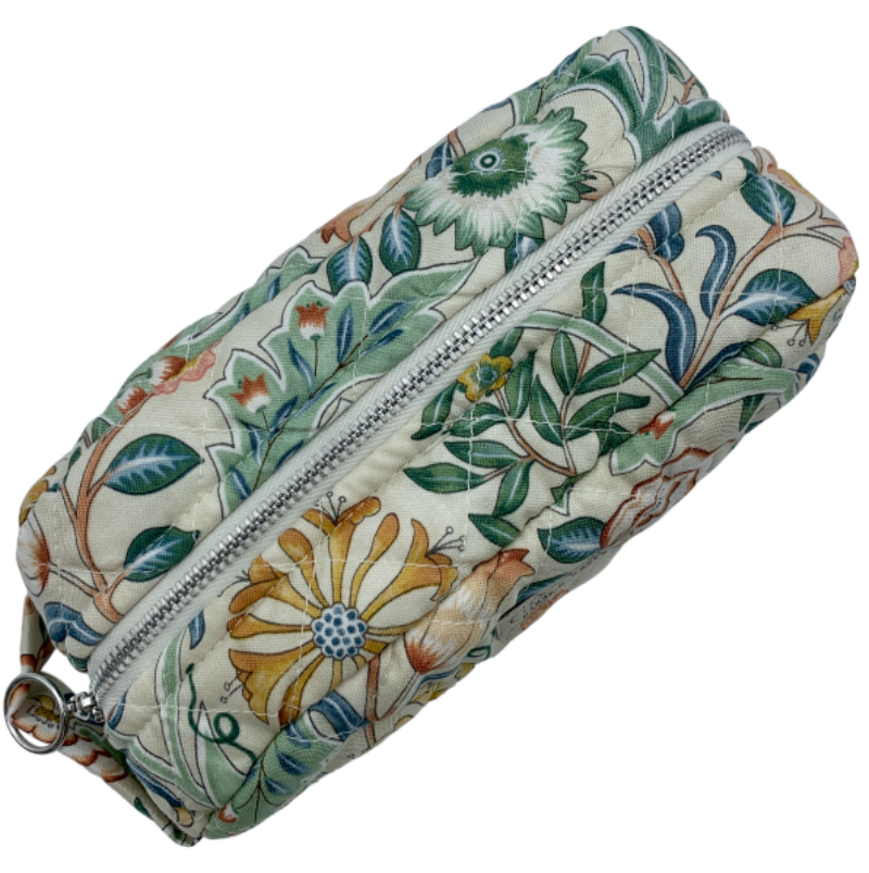 Flora Makeuptaske i William morris Wilhelmina/Ivory Top