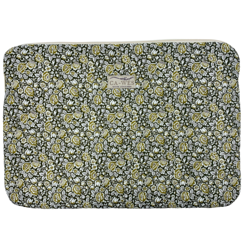 Kamille Computer Sleeve - Liberty Dinah/ Olive