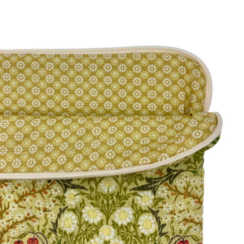 Kamille Sleeve i William Morris Blackthorn/Gold