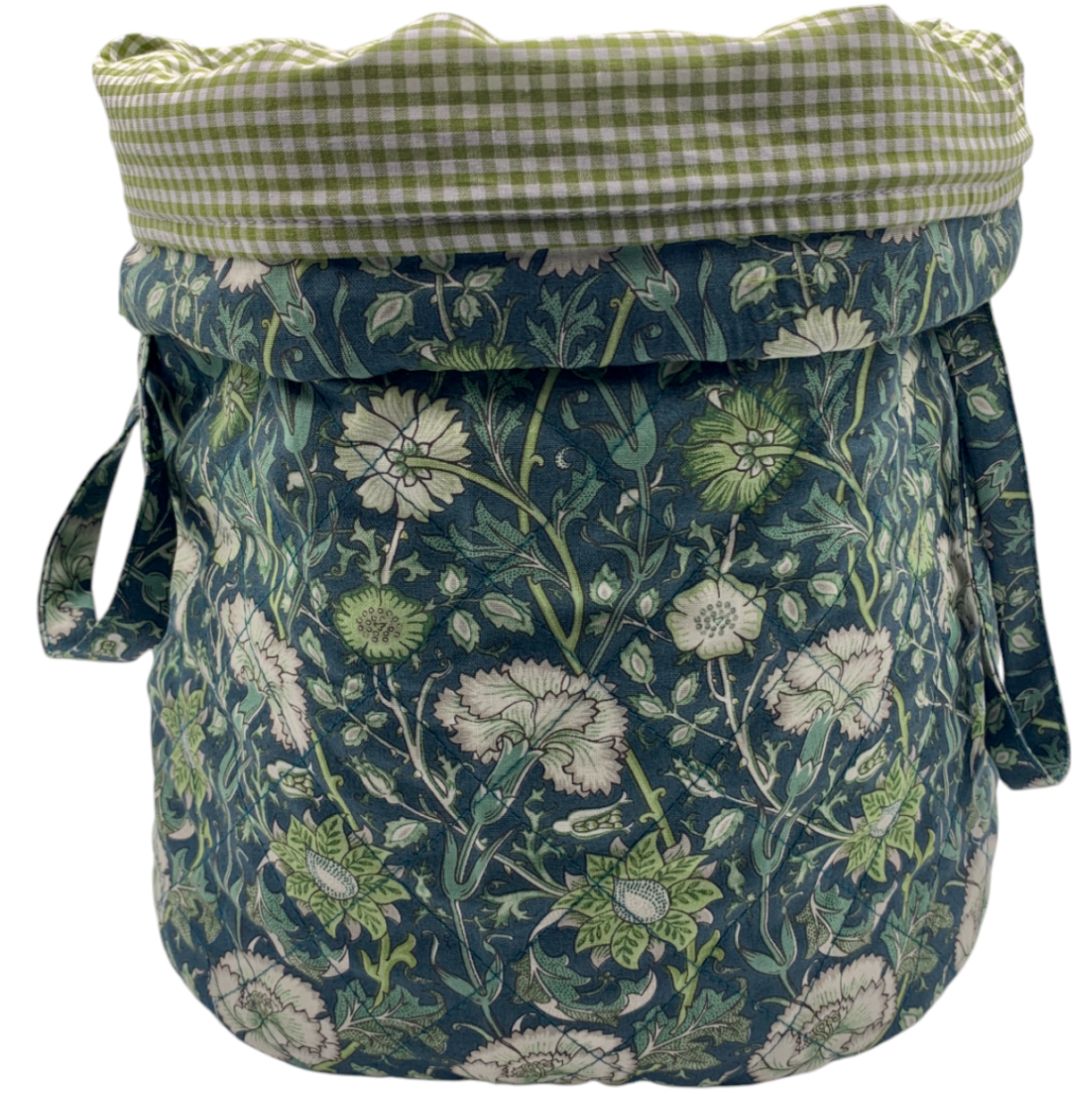 Lavendel Projekttaske - William Morris Pink & Rose/ Marine
