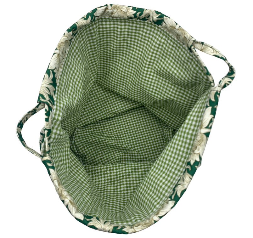 Projekttaske Bellis - William Morris Chrysanthemum Toille/ Forest