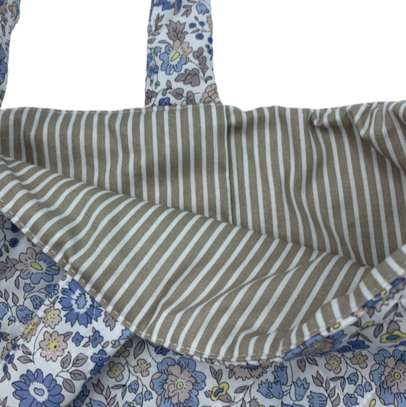 Lotus Totebag i Liberty Danjo/ Blue Foer