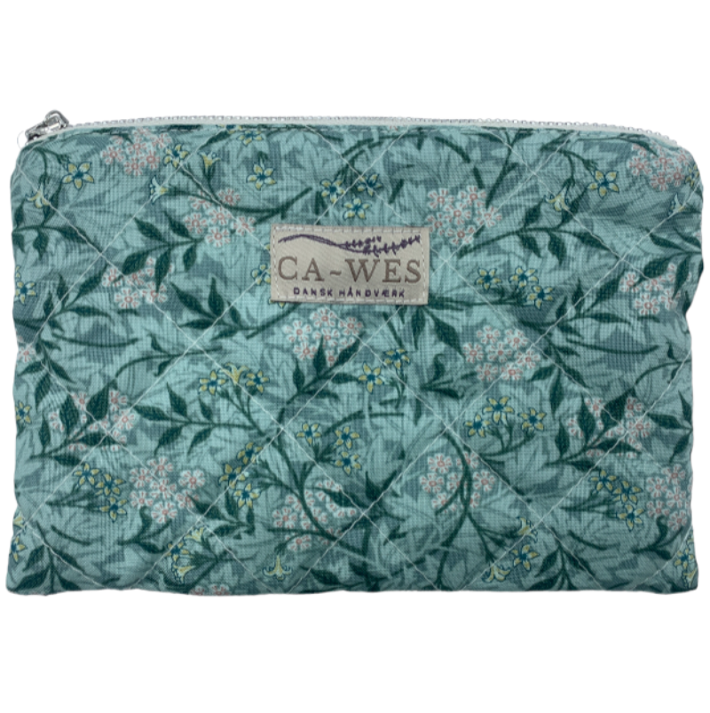 Lyng stor pung - William Morris Jasmin Blossom/ Aqua