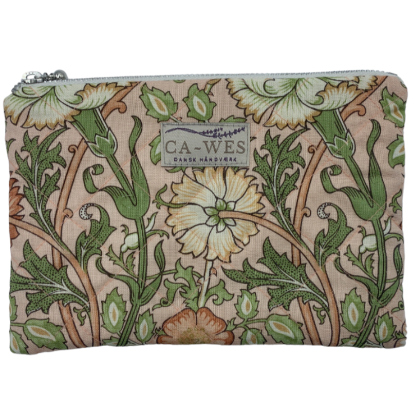Lyng stor pung - William Morris Pink & Rose/ Blush