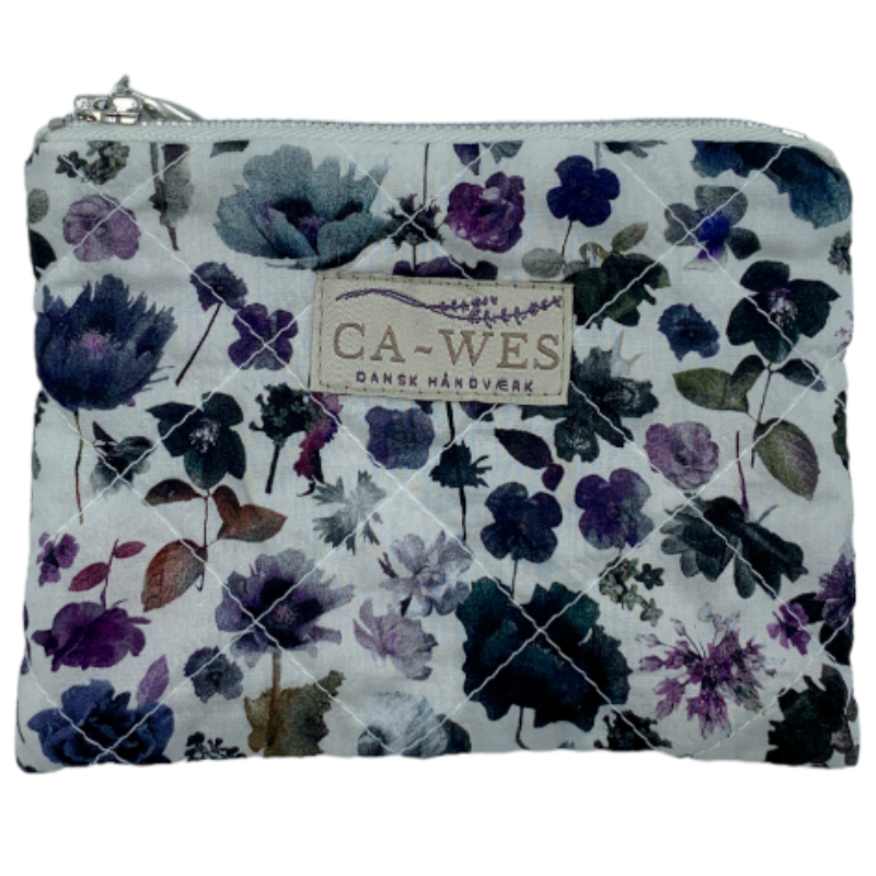 Marguerit Lille Pung i Liberty Floral Edit/ Grey