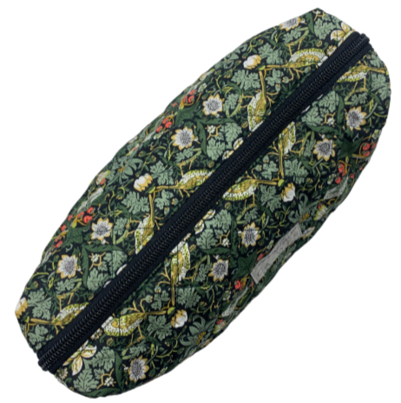 Primula Toilettaske - Liberty Strawberry Thief Mini/ Dark Green Top