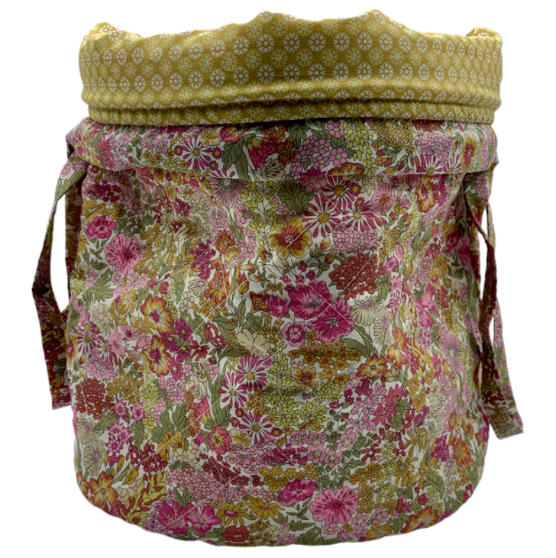 Lavendel Projekttaske - Liberty Margaret Annie/ Hibiscus