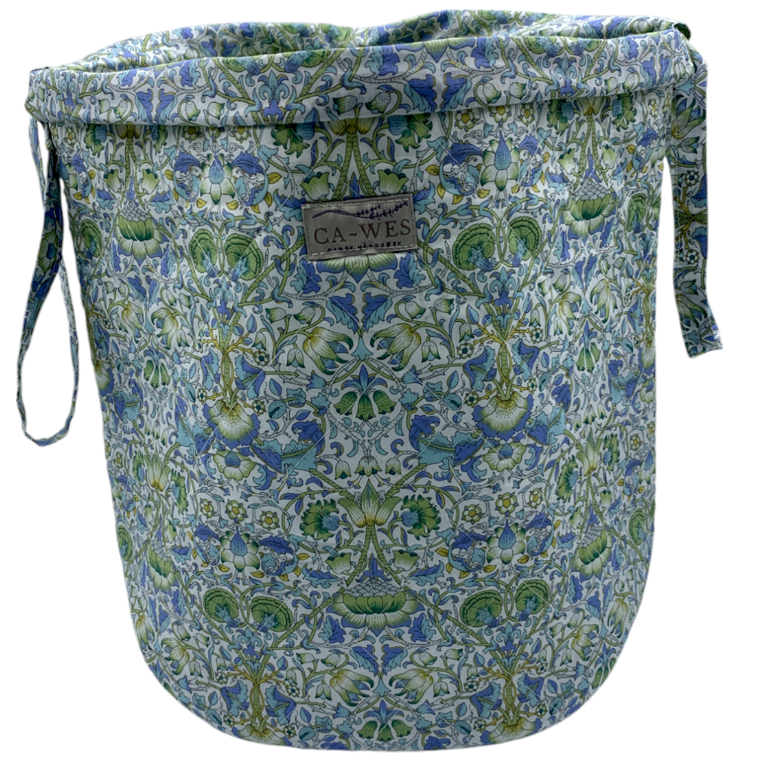 Lavendel Projekttaske - Liberty Lodden/ Green Blue