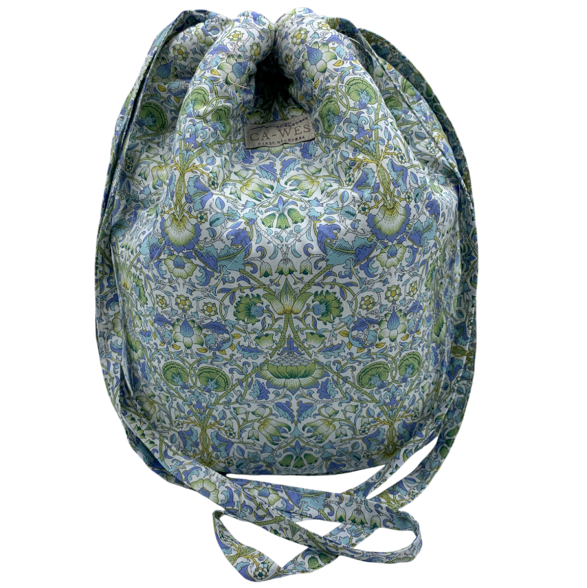 Lavendel Projekttaske - Liberty Lodden/ Green Blue