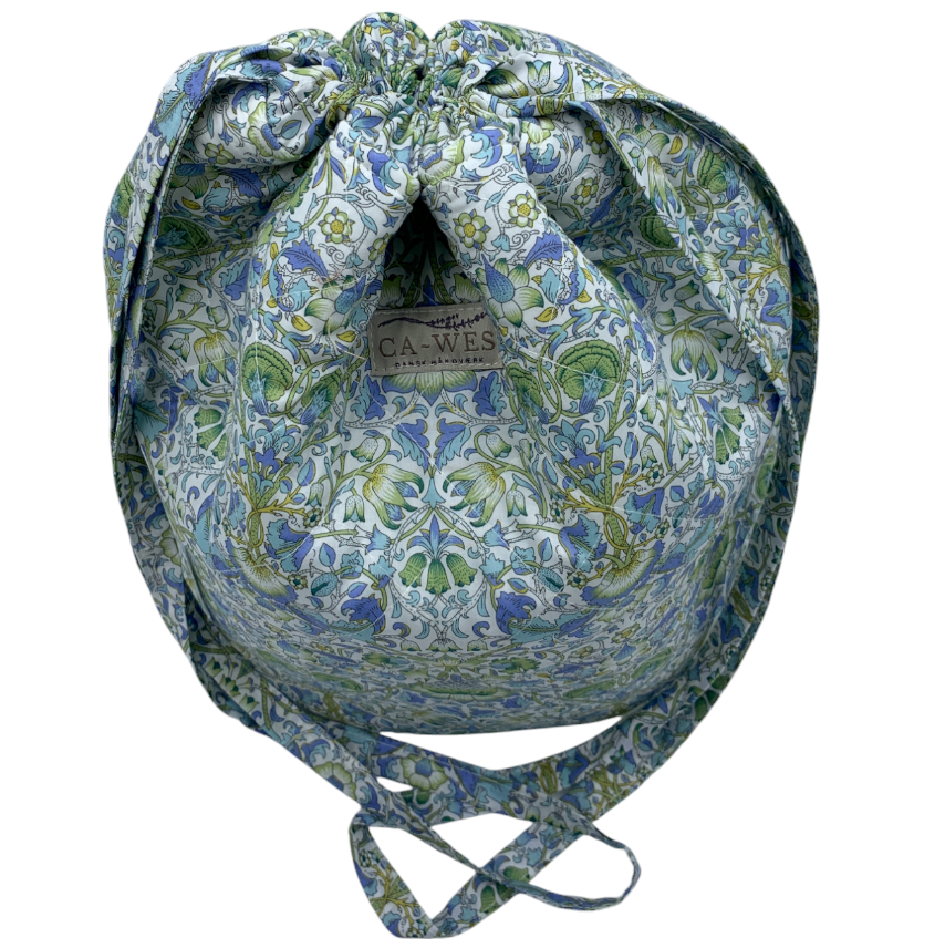 Lavendel Projekttaske - Liberty Lodden/ Green Blue
