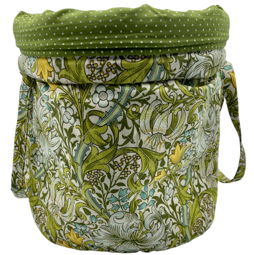 Lavendel Projekttaske - William Morris Golden Lily/ Sunshine
