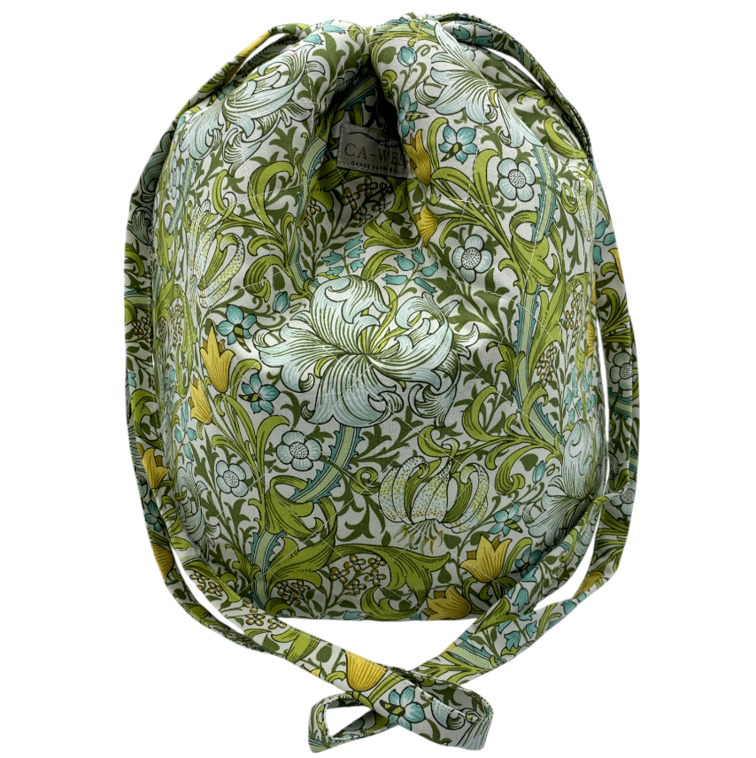 Lavendel Projekttaske - William Morris Golden Lily/ Sunshine