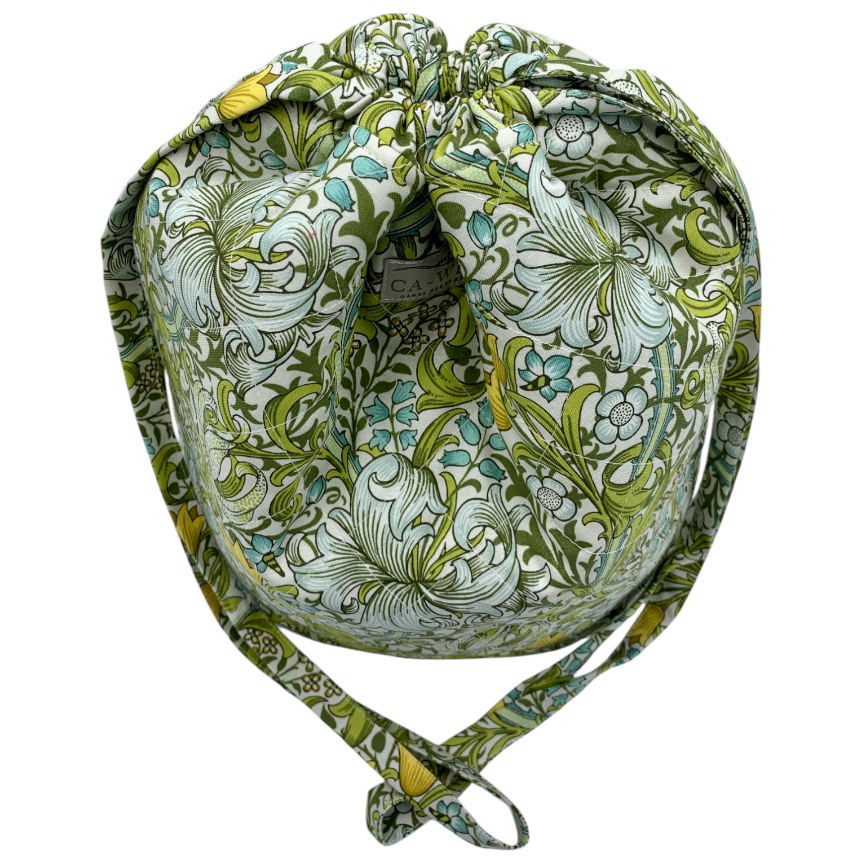 Lavendel Projekttaske - William Morris Golden Lily/ Sunshine