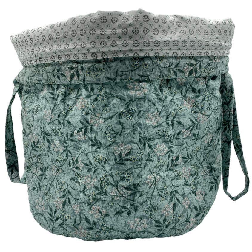 Projekttaske i William Morris Jasmin Blossom/Aqua