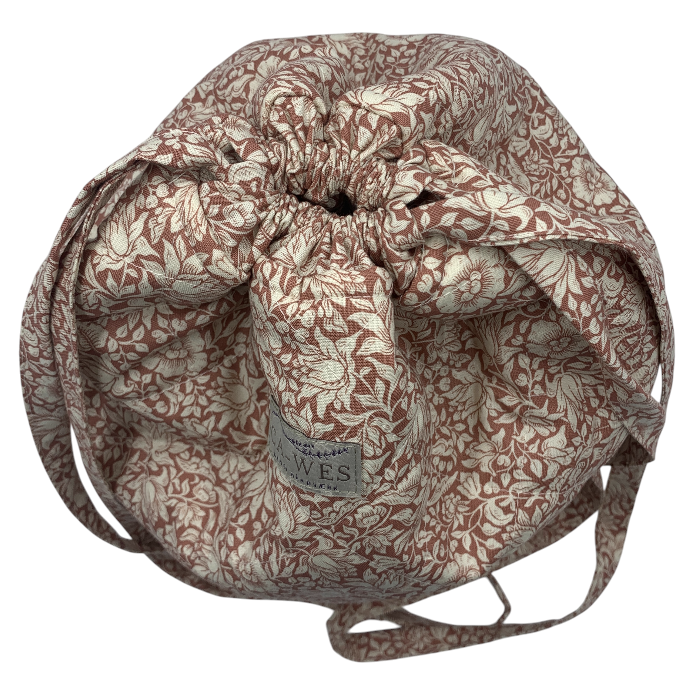 Lavendel Projekttaske - William Morris Mallow/ Rose