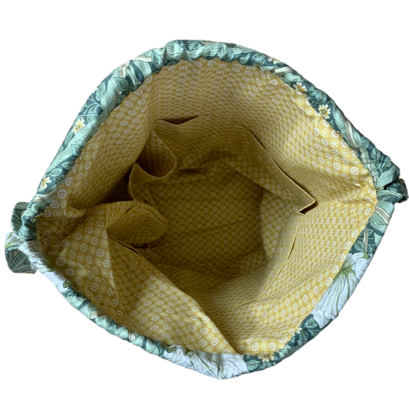 Lavendel Projekttaske - William Morris Pimpernel/ Olive