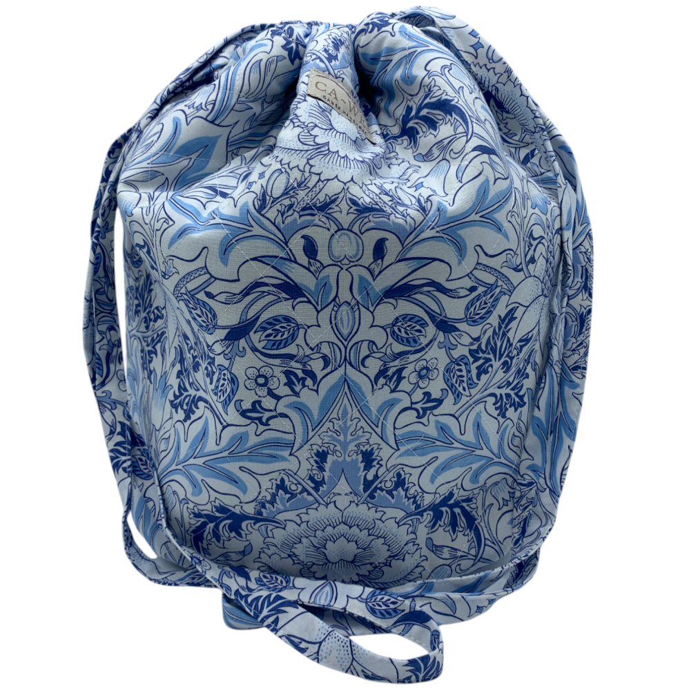 Lavendel Projekttaske - William Morris Serverne/ Blue