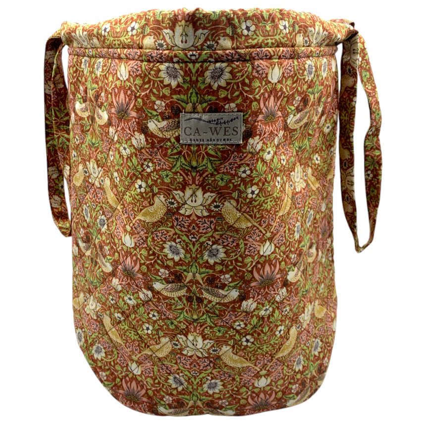 Lavendel Projekttaske - William Morris Strawberry Thief Mini/ Brick
