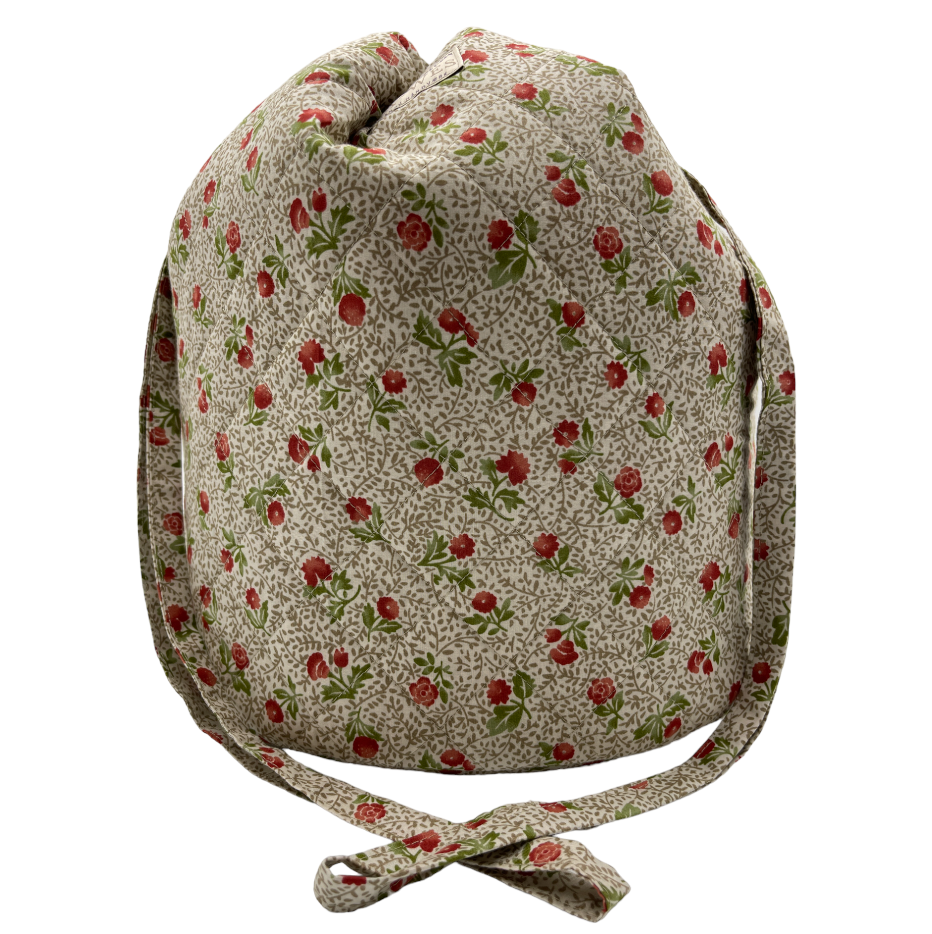 Lavendel Projekttaske - Kokka Berry/ Beige Red