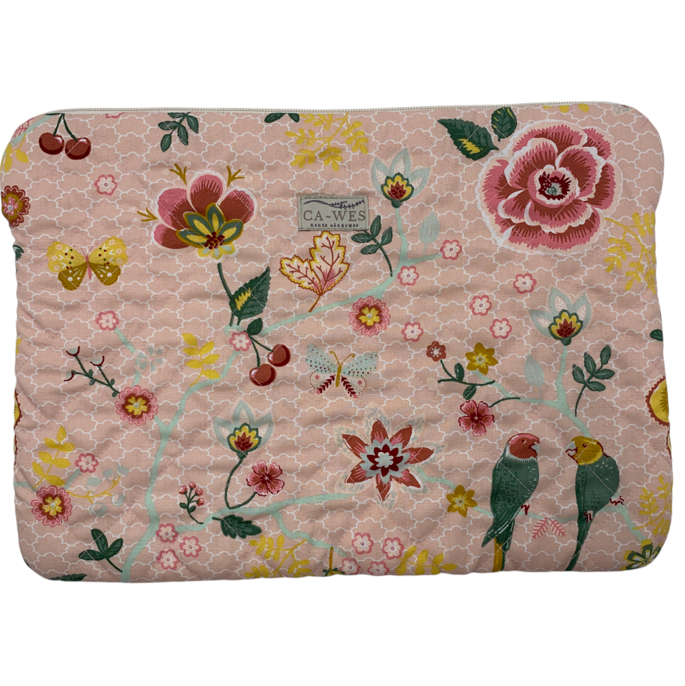 Rose Computer Sleeve - Cotten Rose/ Pink