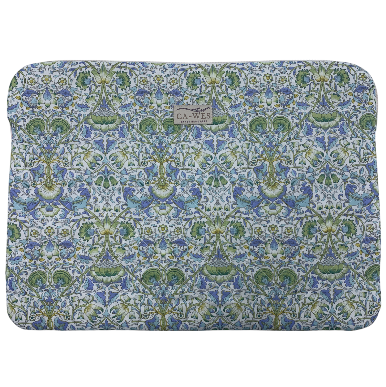 Rose Computer Sleeve - Liberty Lodden/ Green Blue