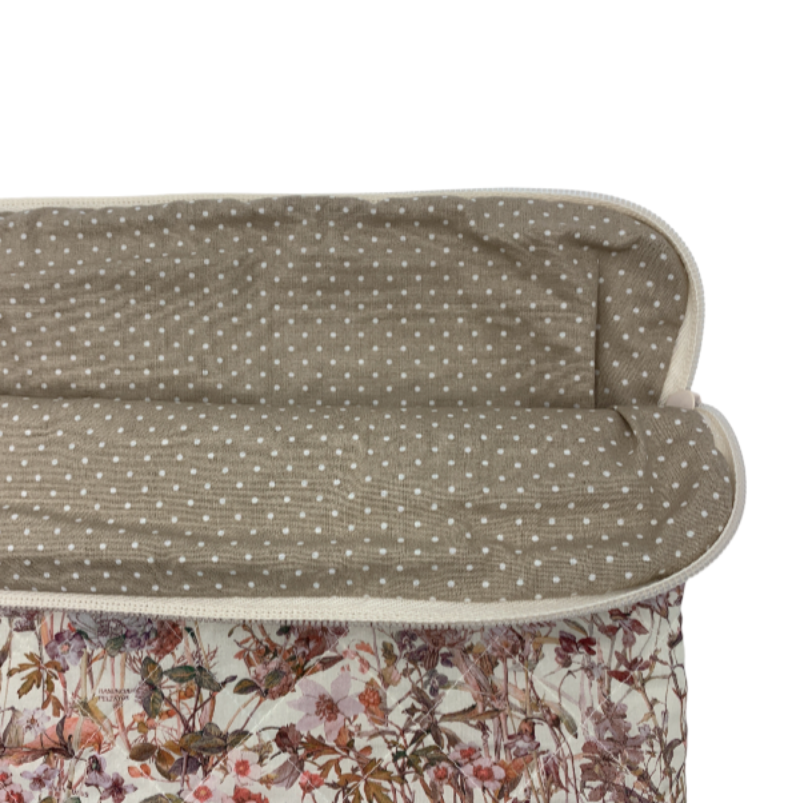 Rose Computer Sleeve - Liberty Wild Flowers/ Pink Foer