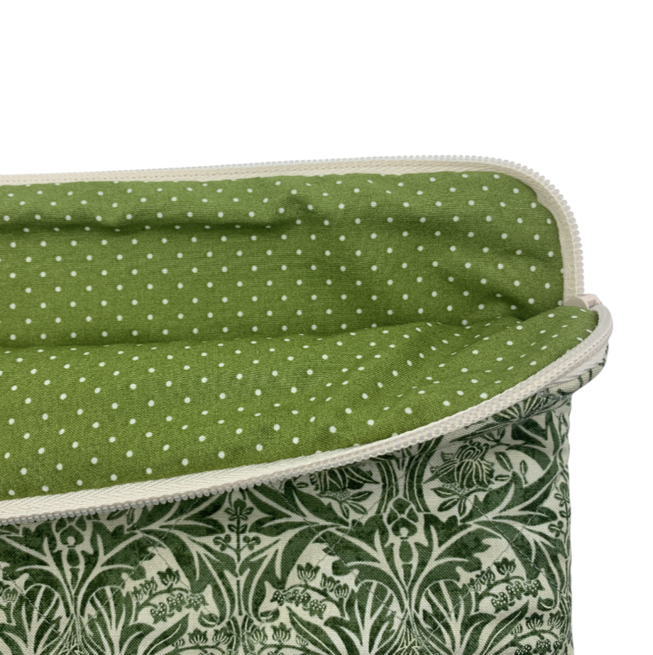 Rose Computer Sleeve - William Morris Bluebell/ Green