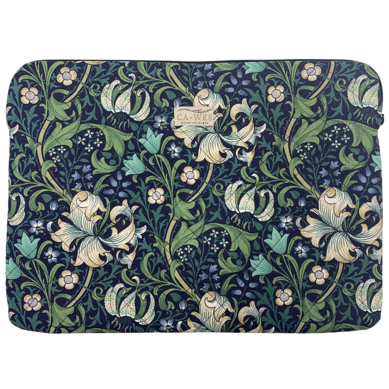 Rose Computer Sleeve - William Morris Golden Lily/ Navy