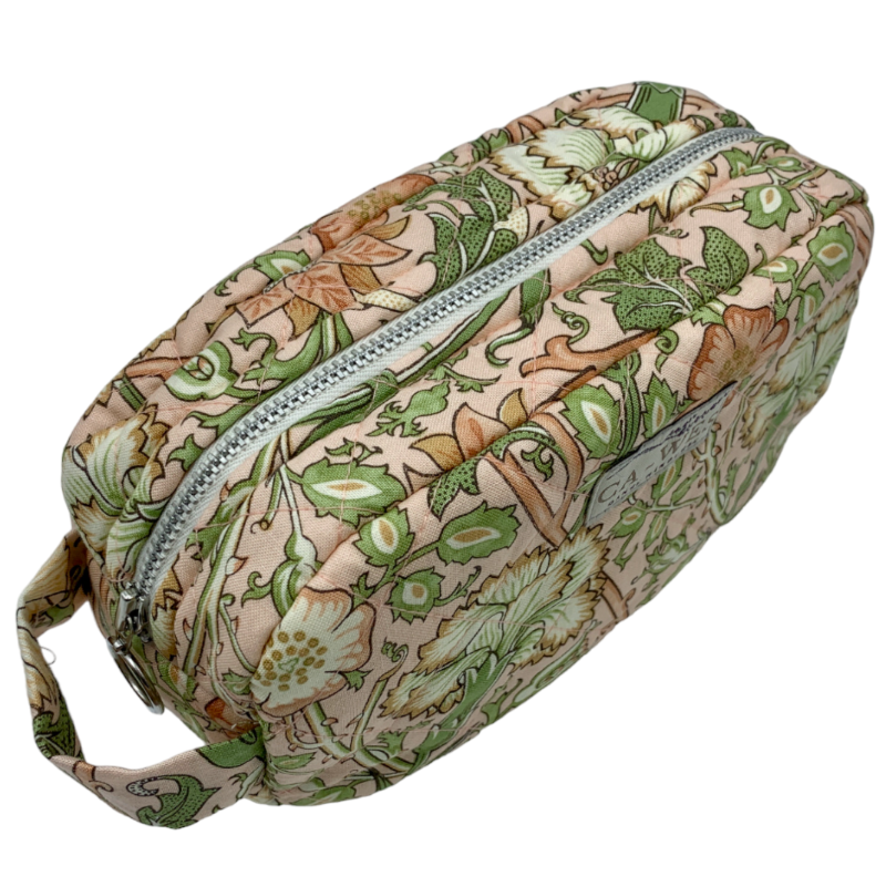 Flora Makeup taske - William Morris Pink & Rose/ Blush