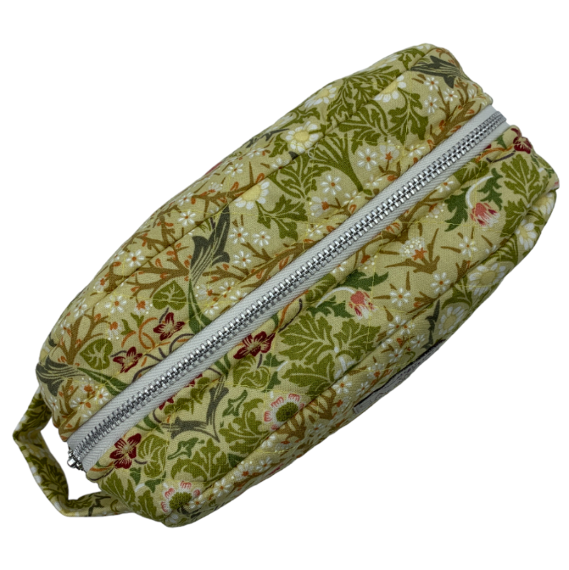 Flora Makeup taske - William Morris Blackthorn/ Gold