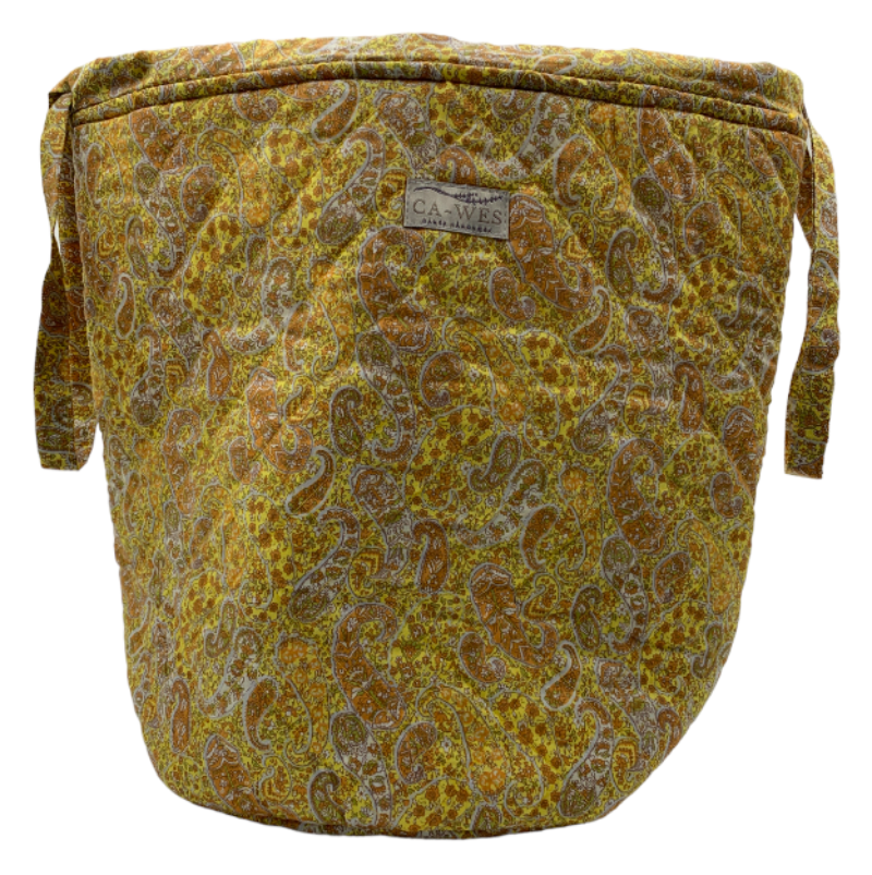 Lavendel Projekttaske - Kokka Paisley/ Yellow