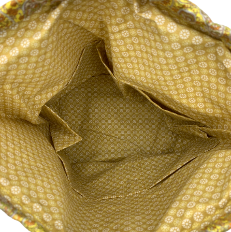 Lavendel Projekttaske - Kokka Paisley/ Yellow