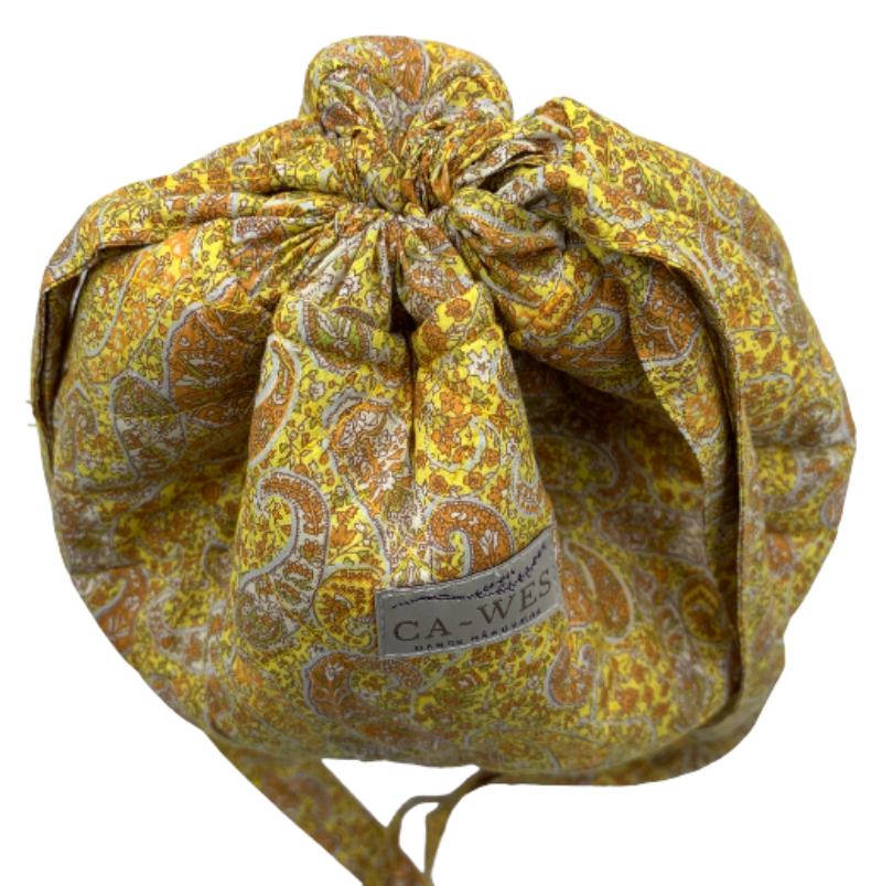 Lavendel Projekttaske - Kokka Paisley/ Yellow