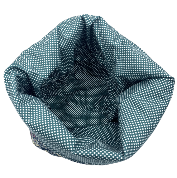 Projekttaske Bellis - William Morris Strawberry Thief Mini/ Petrol