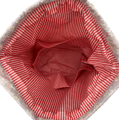Projekttaske i Liberty/Lilla Rosa