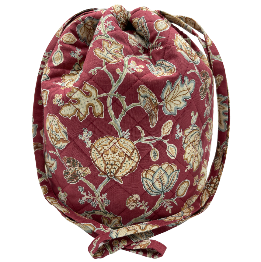 Projekttaske i William Morris stof