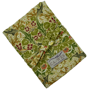 Daisy pindeetui i William Morris Blackthorn/Gold-Lukket
