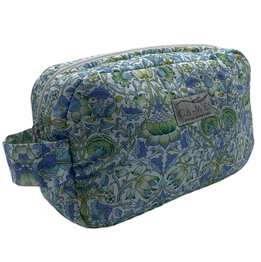 Flora Makeup Taske - Liberty Lodden/ Green Blue