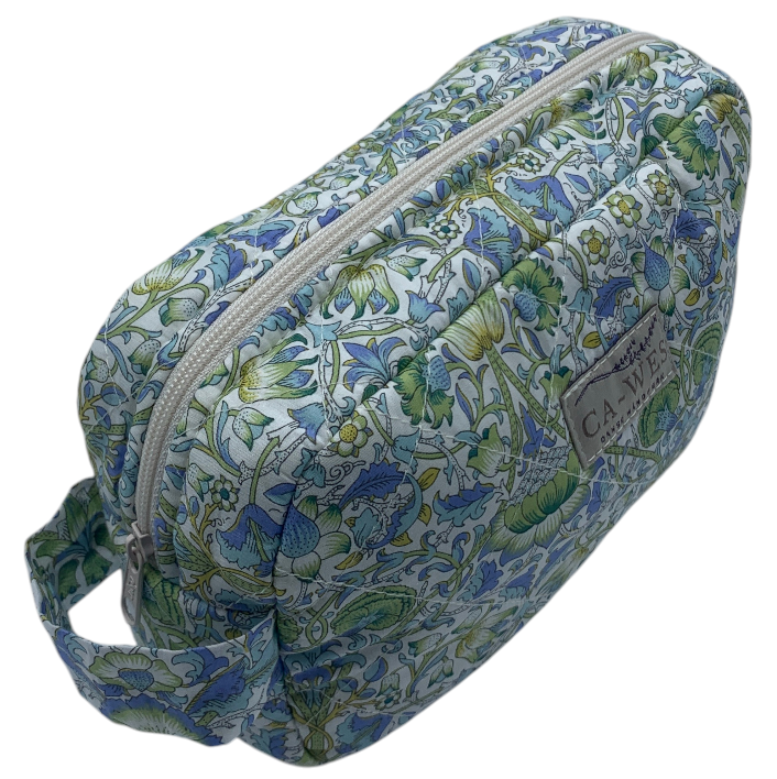 Flora Makeup Taske - Liberty Lodden/ Green Blue