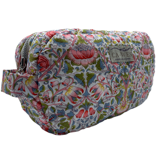 Flora Makeup taske - Liberty Lodden/ Pink