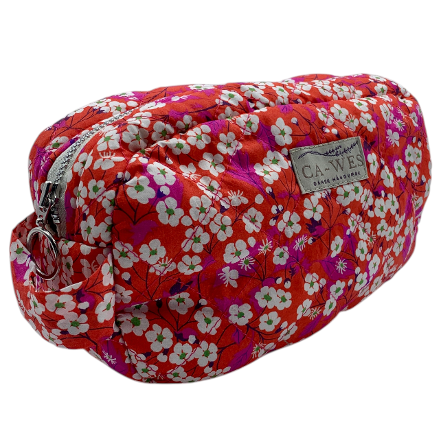 Flora Makeup Taske - Liberty Mitsi/ Red