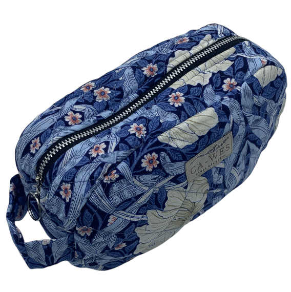 Flora Makeup Taske -William Morris Pimpernel/ Blue
