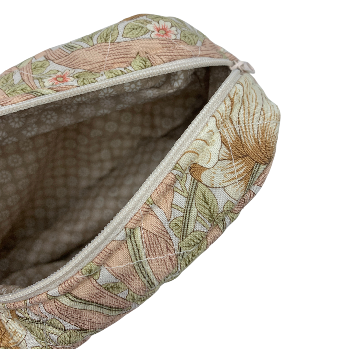 Flora Makeup Taske -William Morris Pimpernel/ Blush