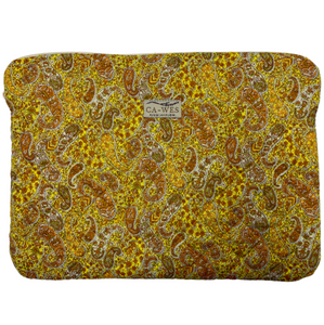 Kamille Sleve i Cotton Paisley/Yellow
