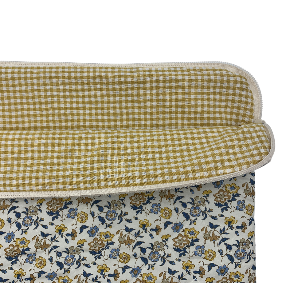 Kamille Computer Sleeve - Liberty Aisha/ Yellow Blue