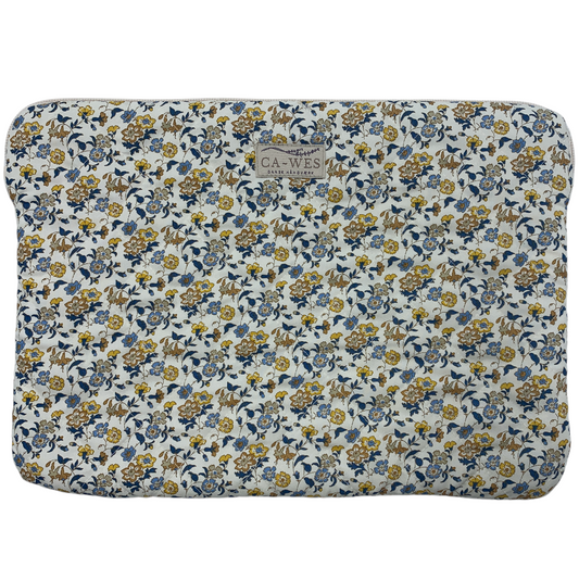 Kamille Computer Sleeve - Liberty Aisha/ Yellow Blue