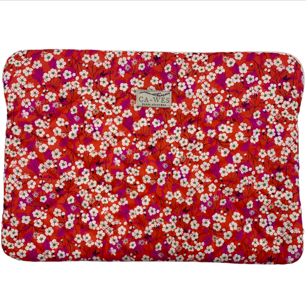 Kamille Computer Sleeve - Liberty Mitsi/ Red